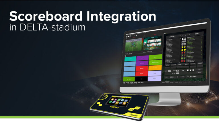 Scoreboard Integration in DELTA-stadium