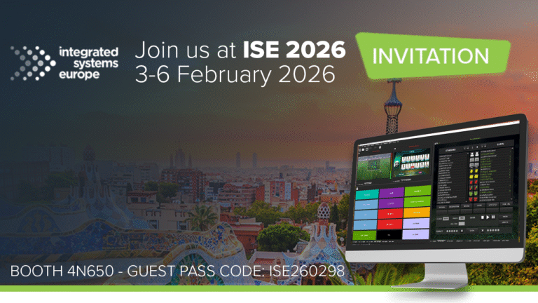 DELTACAST Showcases Its LED Content Management at ISE – Booth 4N650