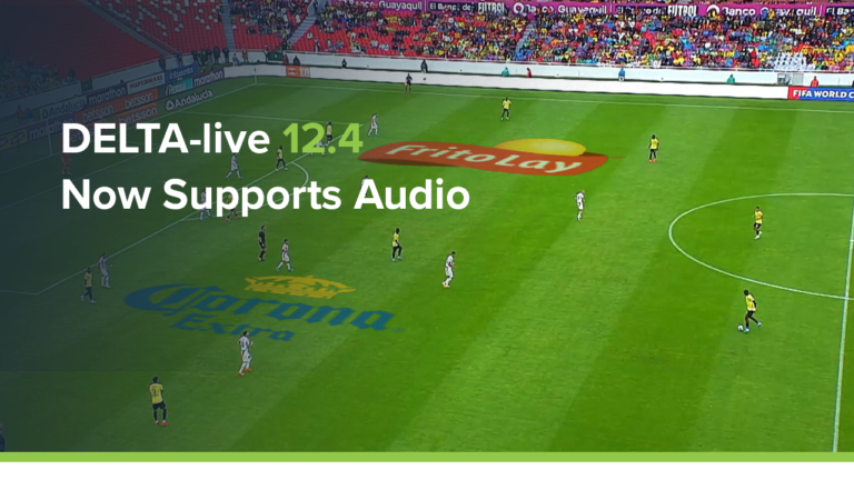 DELTA-live 12.4 Now Supports Audio