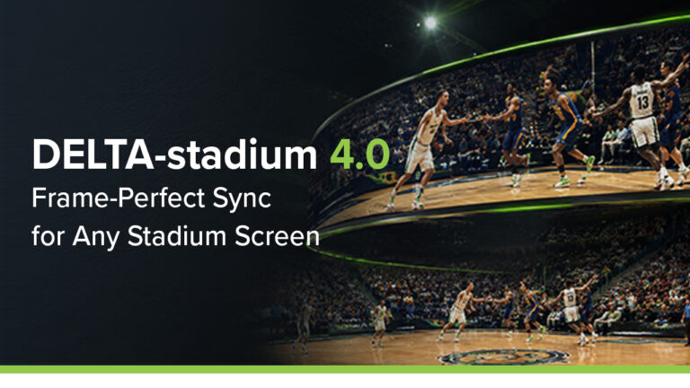 DELTA-stadium 4.0 : Frame-Accurate Synchronization for Any Stadium Screen Configuration